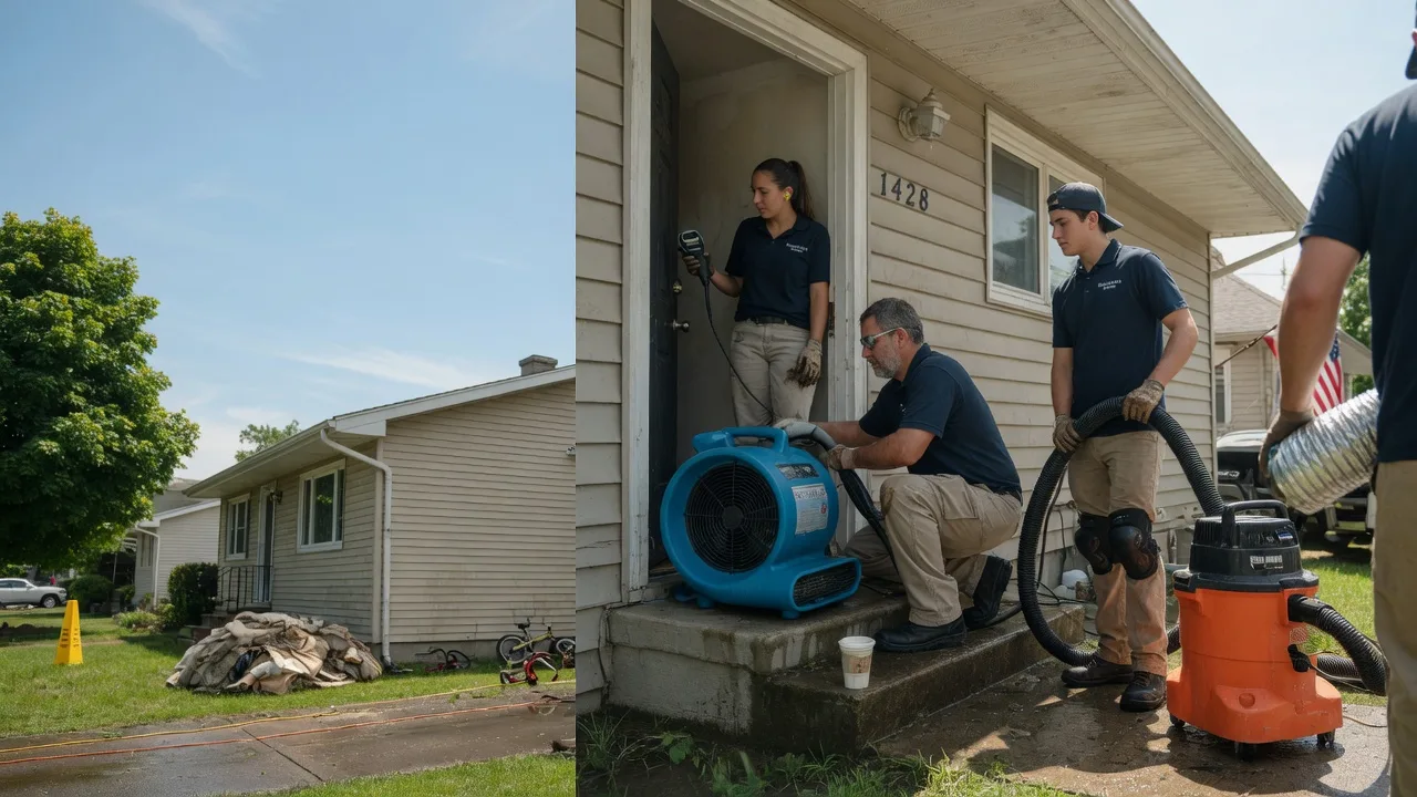 Water Damage Restoration in Liberty Mills, IN near me